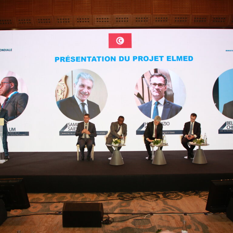 Cérémonie de lancement du nouveau Cadre de partenariat-pays (CPF) avec la Tunisie par la Banque Mondiale